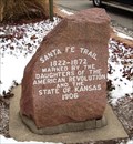 Image for Santa Fe Trail 80th Street D.A.R. Marker - Overland Park, Kansas