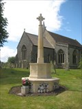 Image for Great War  memorial Steeple Morden. Hert's
