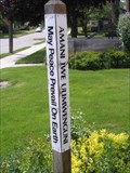 Image for First Congregational Church Of St. Clair Peace Pole - St. Clair, MI.