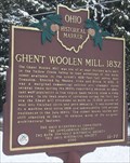 Image for Ghent Woolen Mill Historical Marker - Akron, OH (18-77)