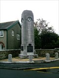 Image for Llanfairpwllgwyngyll Memorial Clock, Anglesey, Wales