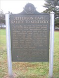 Image for Jefferson Davis' Salute to Kentucky