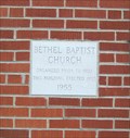 Image for 1955 - Bethel Baptist Church  - Townsend, TN