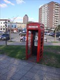 Image for Estacion Tigre Red Telephone Box - Tigre, Argentina