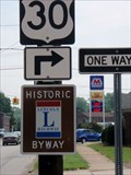 Image for Lincoln Highway Marker, Nassau & Cedar  -  East Canton, OH