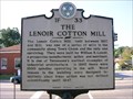 Image for THE LENOIR COTTON MILL ~ 1F 33