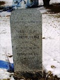 Image for PA-NY Border Stone