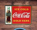 Image for Sundae School Ice Cream Vintage Coke Signs  -  Dennisport, MA