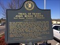 Image for Trail of Tears John Benge Route Fort Payne, Alabama to Oklahoma
