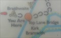 Image for "You Are Here" At Top Lane Bridge - Braithwaite, UK
