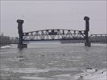 Image for Rail bridge at Beardstown Riverfront, Beardstown, Illinois.