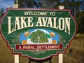 Image for Lake Avalon - Artistic Welcome Sign - Winter Garden, Florida, USA.