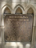 Image for Metropolitan United Church - Toronto, Ontario, Canada