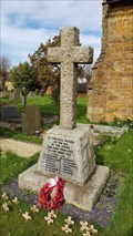 Image for Memorial Cross - All Saints - Great Bourton, Oxfordshire, UK