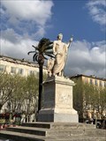 Image for Bastia : la statue de Napoléon fleurie