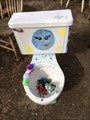 Image for Painted Toilet in Chairy Orchard - Denton, TX