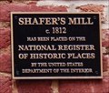 Image for Shafer's Mill - 1812 - Middletown MD