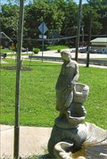 Image for Water Girl, daydreaming - Lichtenberg Memorial Park, Marthasville, MO