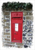 Image for Victorian Post Box - Lower Road, Temple Ewell, Kent.