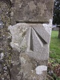 Image for Cut Mark, Eglwys Blwyf, High Street, Llandrillo, Corwen, Denbighshire, Wales, UK