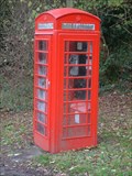Image for Red telephone box Warbleton, East Sussex
