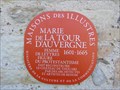 Image for Marie de la Tour d'Auvergne - Thouars,France