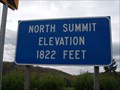 Image for North Summit Elevation 1822 Feet - Panic, Pennsylvania