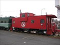 Image for Former Burlington Northern 12182, repainted as a Great Northern Caboose-Pullman Washington