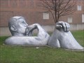 Image for Reclining Thinker - Olscamp Hall - Bowling Green,Ohio