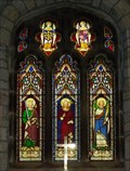 Image for Stained Glass, St Oswald’s Church, Arncliffe, N Yorks, UK