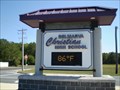 Image for Delmarva Christian High School Time & Temp Sign - Georgetown, Delaware