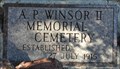 Image for A. P. Windsor II Memorial Cemetery