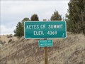 Image for Keyes Creek Summit 4369'