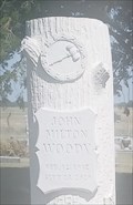 Image for Auctioneer - John Milton Woody - Richland Cemetery, Butler County, KS