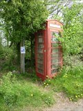 Image for Roadside phone box, Hanley Broadheath, Worcestershire, England