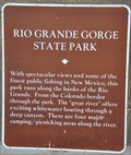 Image for Rio Grande Gorge State Park