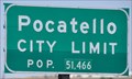 Image for Pocatello, Idaho ~ Population 51,466