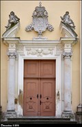 Image for Baroque portal of Church of Assumption of the Virgin Mary / Barokni portál kostela Nanebevzetí Panny Marie - Valtice (South Moravia)