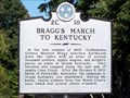 Image for Bragg's March to Kentucky 2C 16 - Cummingsville, TN