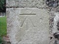 Image for Cut Bench Mark on St. Marys Church, Tarring Neville, Sussex.