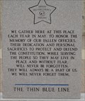 Image for The Thin Blue Line