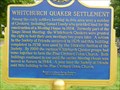 Image for "WHITCHURCH QUAKER SETTLEMENT"  ~  Whitchurch-Stouffville