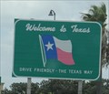 Image for "Drive Friendly -- the Texas Way" -- Hidalgo TX