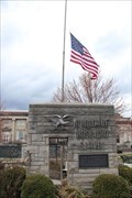 Image for Veterans Memorial & Flagpole -- Jeffersonville IN USA