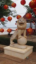 Image for Temple Lions—Pakse Town, Laos