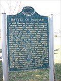 Image for Battle of Manton