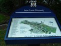 Image for Saint Louis University South Entrance You Are Here Map - St. Louis, Missouri