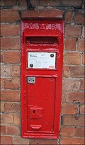 Image for Wall mounted post box , Little Alne, Warwickshire, UK