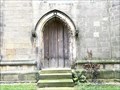 Image for Chimera At Door Of St. Oswald's Church - Methley, UK