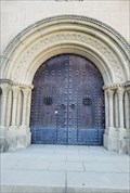 Image for Puerta principal de la Iglesia de Santa María de Moncada - Montcada i Reixac, Barcelona, España